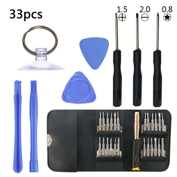 33 in 1 Torx Screwdriver Set Phone Repair Tool Kit for IPhone Cellphone Computer PC Set Of Tools Hand Tools
33 in 1 Torx Screwdriver Set Phone Repair Tool Kit for IPhone Cellphone Computer PC Set Of Tools Hand Tools