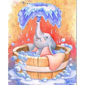 Diy 5d diamond Painting Wall Sticker Rhinestones Mosaic Cartoon cute elephant Cross Stitch 3d Diamond Embroidery Home Decor kit
Diy 5d diamond Painting Wall Sticker Rhinestones Mosaic Cartoon cute elephant Cross Stitch 3d Diamond Embroidery Home Decor kit