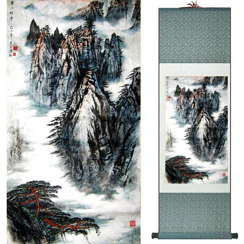 

Hotsale landscape art painting Chinese traditional art painting China ink painting fashion painting 19060804