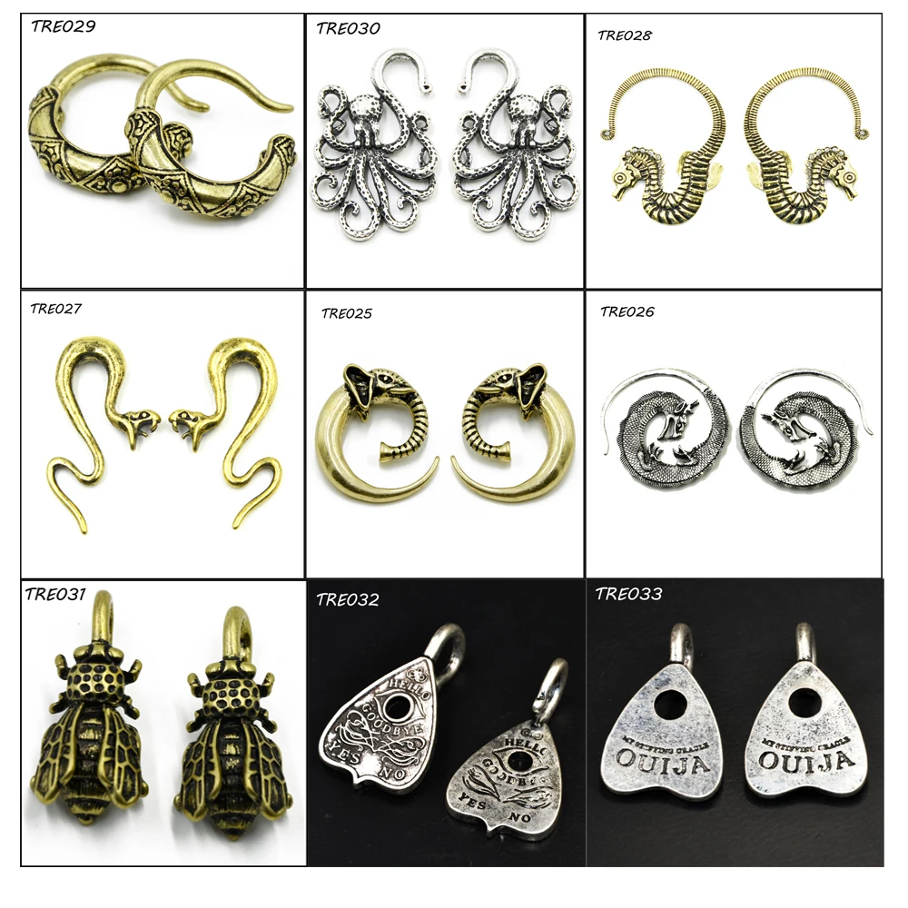 PAIR Fashion Indian Tribal Earring Spiral Taper Stretcher Piercing Gauge Expander Plugs Body Jewelry Ear Weight
PAIR Fashion Indian Tribal Earring Spiral Taper Stretcher Piercing Gauge Expander Plugs Body Jewelry Ear Weight