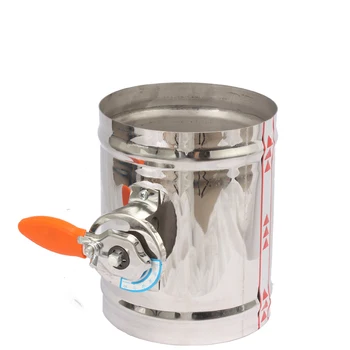 Stainless steel manual damper fresh air ventilation valve air volume regulating valve 80mm 100mm 125mm 150mm 200mm 250mm
Stainless steel manual damper fresh air ventilation valve air volume regulating valve 80mm 100mm 125mm 150mm 200mm 250mm