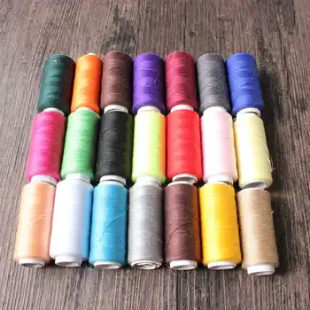 21 kinds of optional colors 1pc 200yards Sewing Thread Polyester Thread Set Strong And Durable Sewing Threads For Hand Machines
21 kinds of optional colors 1pc 200yards Sewing Thread Polyester Thread Set Strong And Durable Sewing Threads For Hand Machines