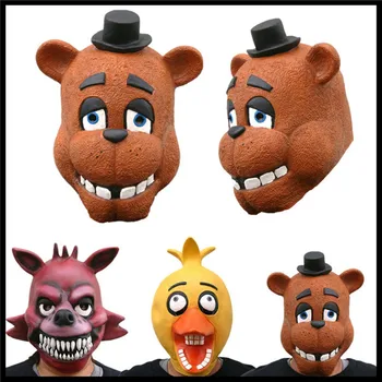Halloween Party Cosplay Adult Latex Baby Chica Freddy Fezbeer Foxy Five Nights at Freddy's 4 Adult Mask FNAF Cosplay Costume Toy
Halloween Party Cosplay Adult Latex Baby Chica Freddy Fezbeer Foxy Five Nights at Freddy's 4 Adult Mask FNAF Cosplay Costume Toy