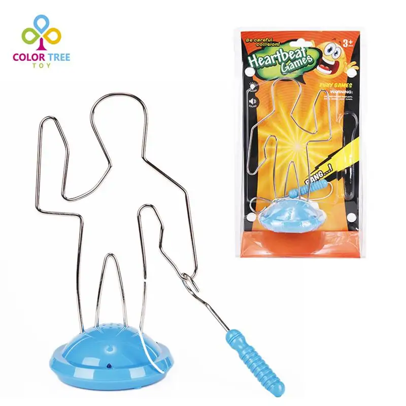 Human Shaped Kids Collision Electric Shock Toy Education Electric Touch Maze Game -2
Human Shaped Kids Collision Electric Shock Toy Education Electric Touch Maze Game -2