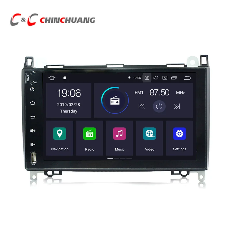 Android 9.0 Car Multimedia Player for Mercedes Benz CLK C Class W203 S203 C180 C209 W208 Radio RDS GPS DVR Wifi 4G Auto Audio
Android 9.0 Car Multimedia Player for Mercedes Benz CLK C Class W203 S203 C180 C209 W208 Radio RDS GPS DVR Wifi 4G Auto Audio