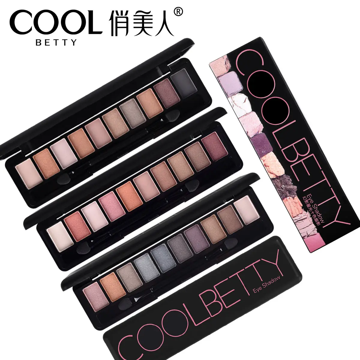 Long-lasting Easy to Wear Star-light 10 Colors Eye Shadow Palette 1gx10 Eyes Makeup Brand COOL BETTY #7558-7560
Long-lasting Easy to Wear Star-light 10 Colors Eye Shadow Palette 1gx10 Eyes Makeup Brand COOL BETTY #7558-7560