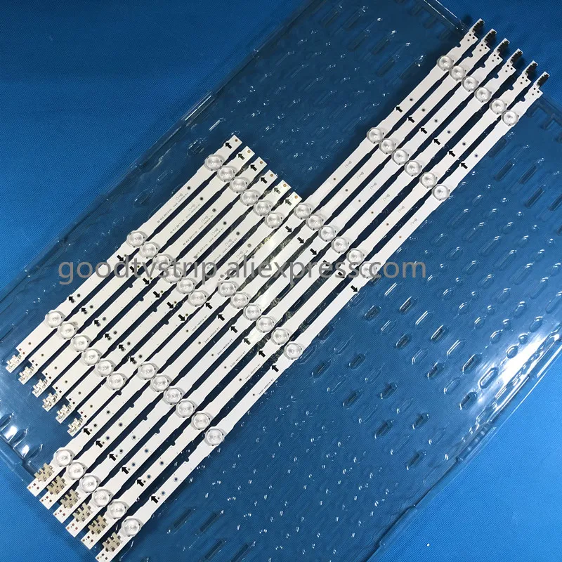 (New Kit)12 PCS/set LED backlight strip for LED TV UE48H6400 UE48H6200AK BN96-30453A BN96-30454A D4GE-480DCA-R3 D4GE-480DCB-R3
(New Kit)12 PCS/set LED backlight strip for LED TV UE48H6400 UE48H6200AK BN96-30453A BN96-30454A D4GE-480DCA-R3 D4GE-480DCB-R3