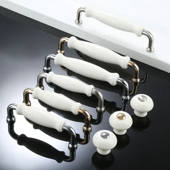 DRELD Antique Furniture Handles Ceramic Knobs and Handles for Kitchen Cupboards Cabinet Door Knob Drawer Pull Furniture Hardware
DRELD Antique Furniture Handles Ceramic Knobs and Handles for Kitchen Cupboards Cabinet Door Knob Drawer Pull Furniture Hardware