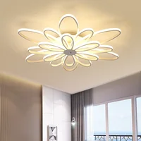 Postmodern minimalist LED ceiling light Warm and romantic living room bedroom study restaurant ceiling lamp commercial lighting image