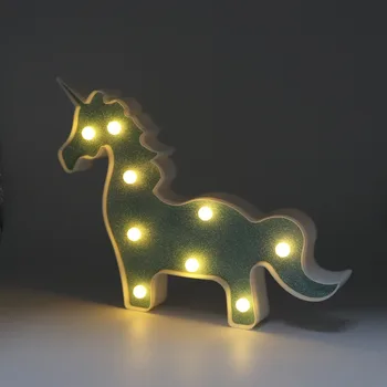 TONGER LED Night Light Cute LED Unicorn Night Lights Marquee Sign Luminary Wall Lamp Cartoon Animal Decor Lighting Gifts
TONGER LED Night Light Cute LED Unicorn Night Lights Marquee Sign Luminary Wall Lamp Cartoon Animal Decor Lighting Gifts