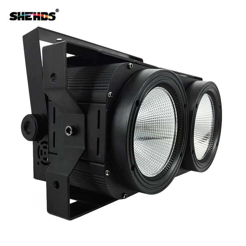 8pcs/lot New Professional Combination 2x100W LED blinder light 2eyes COB LED Wash Light High power DMX Stage Lighting COB Lamps
8pcs/lot New Professional Combination 2x100W LED blinder light 2eyes COB LED Wash Light High power DMX Stage Lighting COB Lamps