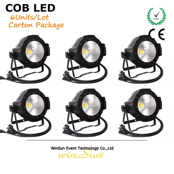 Litewinsune CW/WW 100W COB LED Par Can Lighting 3200K 5600K Wash Stage Lighting 6pcs
Litewinsune CW/WW 100W COB LED Par Can Lighting 3200K 5600K Wash Stage Lighting 6pcs