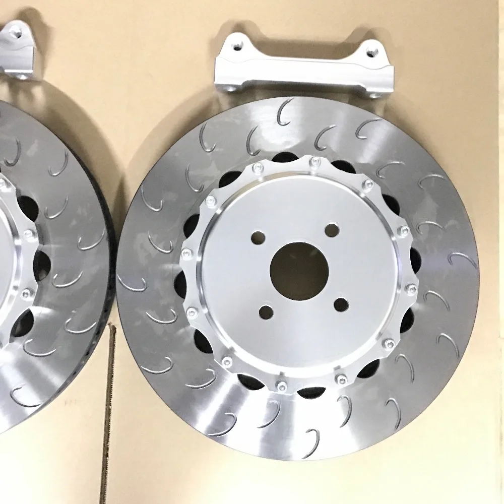Jekit brake disc 355*32mm with sliver alloy center hats and brackets for Porsche Carrera 4S 997 year 2006 for stock calipers
Jekit brake disc 355*32mm with sliver alloy center hats and brackets for Porsche Carrera 4S 997 year 2006 for stock calipers