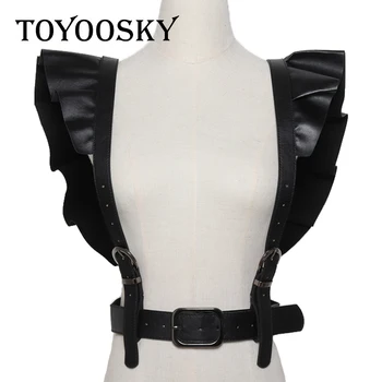 2019 Women Sexy Belt Vintage Retro Punk Vest Lace Hip Hop Harness Belts Solid Adjustable Metal Pin Buckle Waist Belt TOYOOSKY
2019 Women Sexy Belt Vintage Retro Punk Vest Lace Hip Hop Harness Belts Solid Adjustable Metal Pin Buckle Waist Belt TOYOOSKY