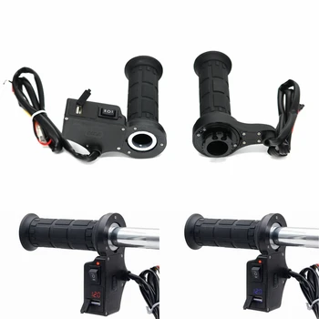 Motorcycle Heated Grips 7/8" Handlebar Electirc Heating Hand Grip Adjustable USB Charger Voltmeter 2 Color Choose LMoDri
Motorcycle Heated Grips 7/8" Handlebar Electirc Heating Hand Grip Adjustable USB Charger Voltmeter 2 Color Choose LMoDri