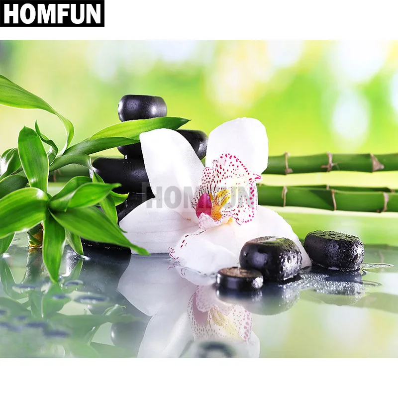 HOMFUN Full Square/Round Drill 5D DIY Diamond Painting "Orchid bamboo" Embroidery Cross Stitch 5D Home Decor Gift A02568
HOMFUN Full Square/Round Drill 5D DIY Diamond Painting "Orchid bamboo" Embroidery Cross Stitch 5D Home Decor Gift A02568