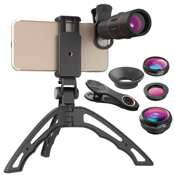 18 times telephoto fisheye wide-angle macro mobile phone lens Four-in-one set universal external mobile phone lens
18 times telephoto fisheye wide-angle macro mobile phone lens Four-in-one set universal external mobile phone lens