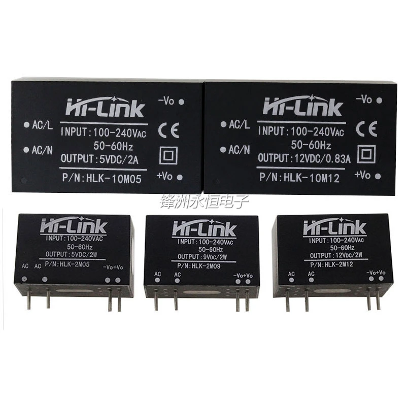 1PCS AC-DC Step-down power module 220v to 5v HLK-10M05 HLK-10M12 HLK-2M09 HLK-2M12
1PCS AC-DC Step-down power module 220v to 5v HLK-10M05 HLK-10M12 HLK-2M09 HLK-2M12