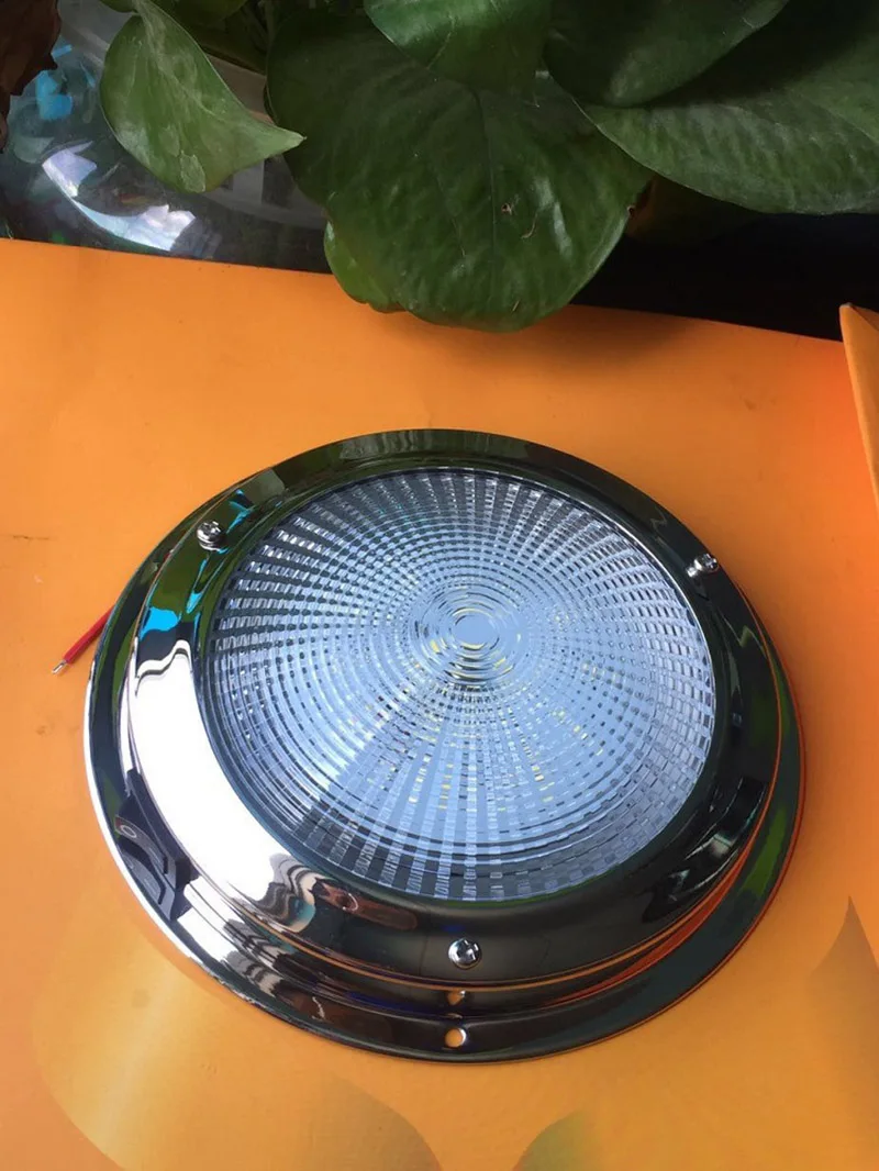 12V LED Stainless Steel Dome Light Marine Boat Yacht Caraven Motorhome 4" / 5" Car Interior Ceiling Light
12V LED Stainless Steel Dome Light Marine Boat Yacht Caraven Motorhome 4" / 5" Car Interior Ceiling Light