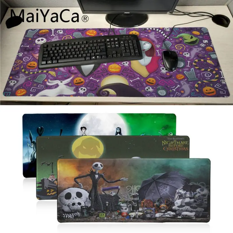 Maiyaca Nightmare Before Christmas Gaming Mouse Pad Locking Edge Non-slip Mouse Pad Gaming Pad mouse Gamer To Laptop Keyboard
Maiyaca Nightmare Before Christmas Gaming Mouse Pad Locking Edge Non-slip Mouse Pad Gaming Pad mouse Gamer To Laptop Keyboard
