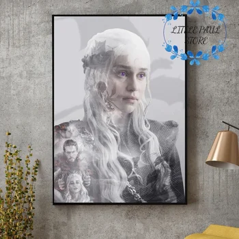 Game of Thrones Daenerys Targaryen Art Canvas Poster Wall Picture for Room No Frame
Game of Thrones Daenerys Targaryen Art Canvas Poster Wall Picture for Room No Frame