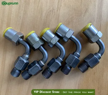 2600bar common rail test bench pipe conversion connector part, common rail injector pump connect joint to the common rail tube
2600bar common rail test bench pipe conversion connector part, common rail injector pump connect joint to the common rail tube