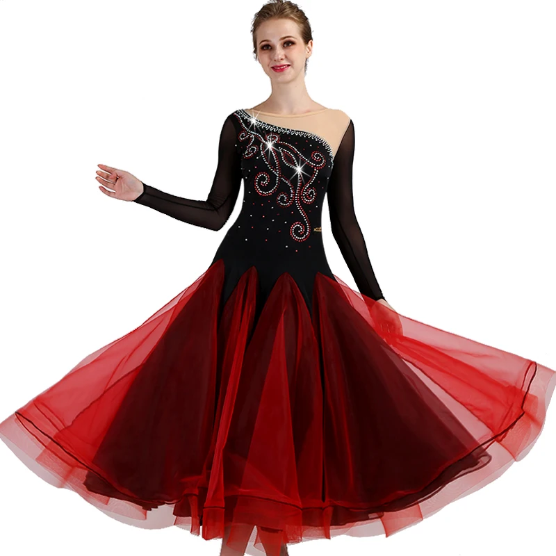 Стандартные Бальные платья для женщин 2020 новый стиль Flamenco танцевальный костюм