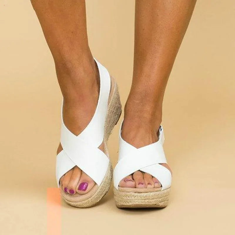 Women Sandals 2019 Platform Sandals Wedges Shoes For Women Heels Sandalias Mujer Summer Shoes Leather Wedge Heels Sandals 43
Women Sandals 2019 Platform Sandals Wedges Shoes For Women Heels Sandalias Mujer Summer Shoes Leather Wedge Heels Sandals 43