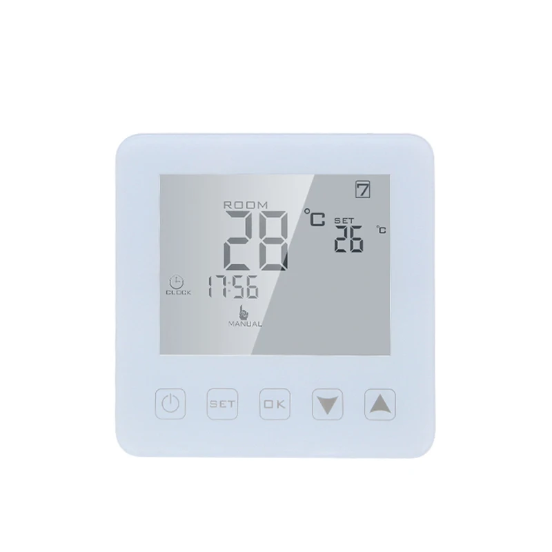 Free Shipping 230V Digital Programmable Underfloor Heating Thermostats for Electric Heating System
Free Shipping 230V Digital Programmable Underfloor Heating Thermostats for Electric Heating System