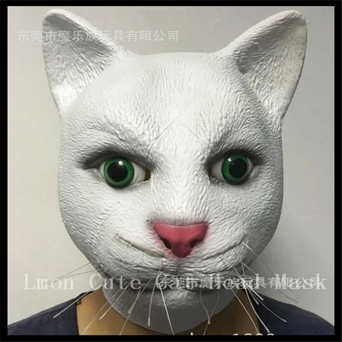 Free shipping Halloween Party Cosplay Adult Latex Kitten Kitty W/ Fur Animal Pet Costume Rubber White Cat Mask Free size
Free shipping Halloween Party Cosplay Adult Latex Kitten Kitty W/ Fur Animal Pet Costume Rubber White Cat Mask Free size