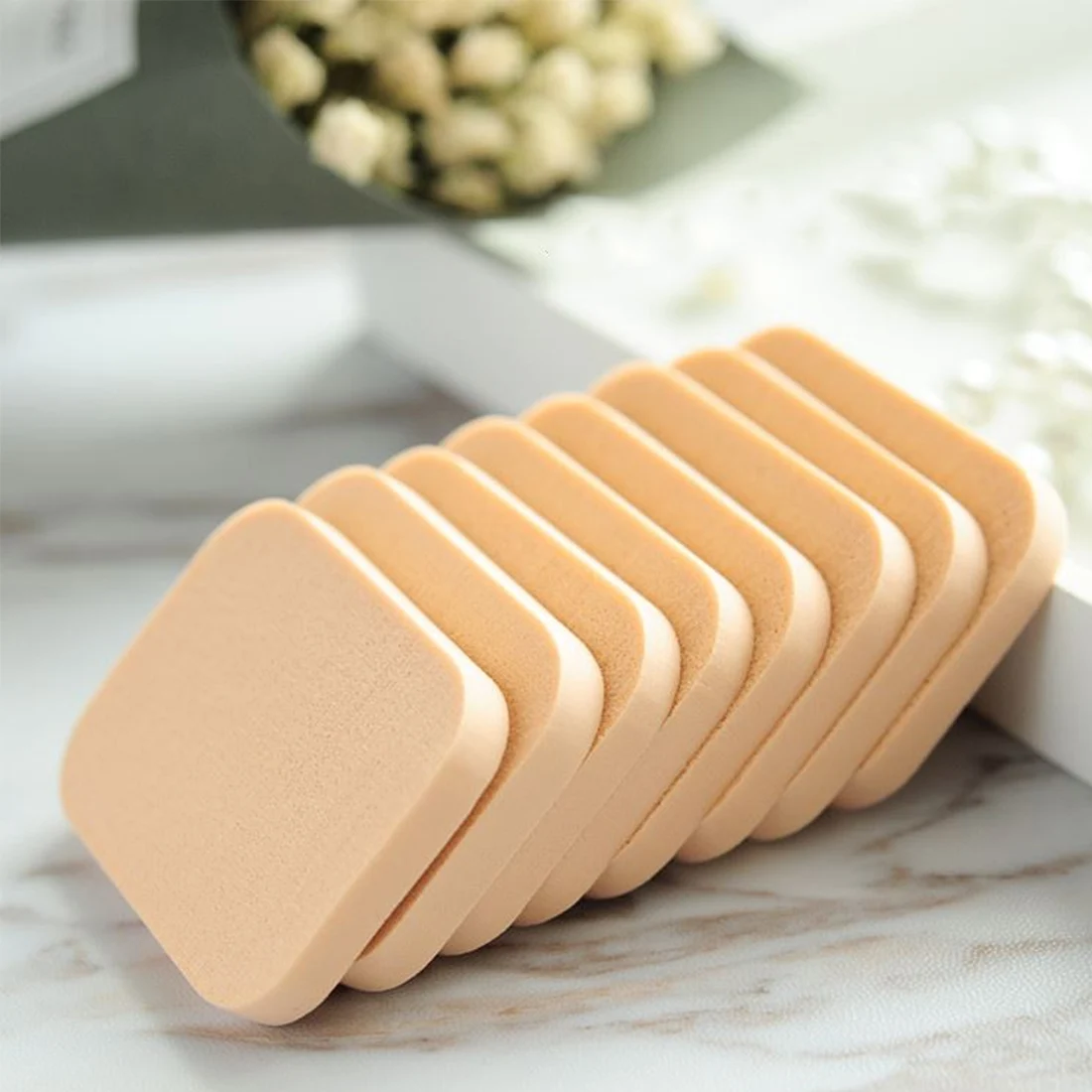 Foundation Flawless Smooth Powder Pro Cosmetic Puff Kit20pcs/Bag Mix Color Round Square Makeup Sponge Puff Dry Wet Dual Use
Foundation Flawless Smooth Powder Pro Cosmetic Puff Kit20pcs/Bag Mix Color Round Square Makeup Sponge Puff Dry Wet Dual Use