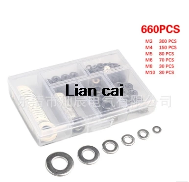 Ultra-thin Flat Washer Gasket 304 Stainless Steel Anti-corrosion Cleaning Passivation M3 M4 M5 M6 M8 M10 660Pcs
Ultra-thin Flat Washer Gasket 304 Stainless Steel Anti-corrosion Cleaning Passivation M3 M4 M5 M6 M8 M10 660Pcs