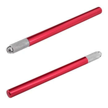Permanent Makeup Pen Manual Machine Pen Kit 5Pcs Red Eyebrow Lip Eyeliner Microblading for Tattoo Needles Pigment 3D Embroidery
Permanent Makeup Pen Manual Machine Pen Kit 5Pcs Red Eyebrow Lip Eyeliner Microblading for Tattoo Needles Pigment 3D Embroidery