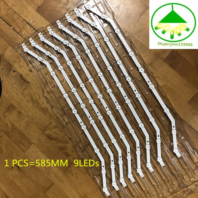 2 pcs/Lot 100% new 9led LED Strip For Samsung 32" TV CY-DH032AGE1VH DF320AGH-R1 DF320AGH-R3 LM41-00001R D3GE-320SM0-R2 BN64-YY
2 pcs/Lot 100% new 9led LED Strip For Samsung 32" TV CY-DH032AGE1VH DF320AGH-R1 DF320AGH-R3 LM41-00001R D3GE-320SM0-R2 BN64-YY