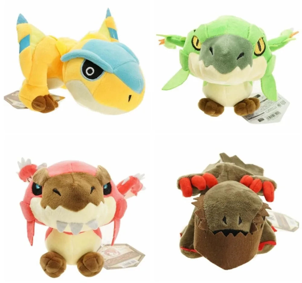 13cm Game Monster Hunter 4 Styles Dragons Stuffed Plush Dolls Kids Dragon Dolls Gifts Toys SA1813
13cm Game Monster Hunter 4 Styles Dragons Stuffed Plush Dolls Kids Dragon Dolls Gifts Toys SA1813
