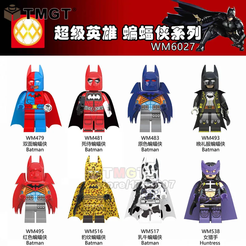 TMGT Single Sale DC Super Hero Cow Batman Huntress Deadpool Batman Tuxedo Batman Azbat Education Building Blocks Collection Kids
TMGT Single Sale DC Super Hero Cow Batman Huntress Deadpool Batman Tuxedo Batman Azbat Education Building Blocks Collection Kids