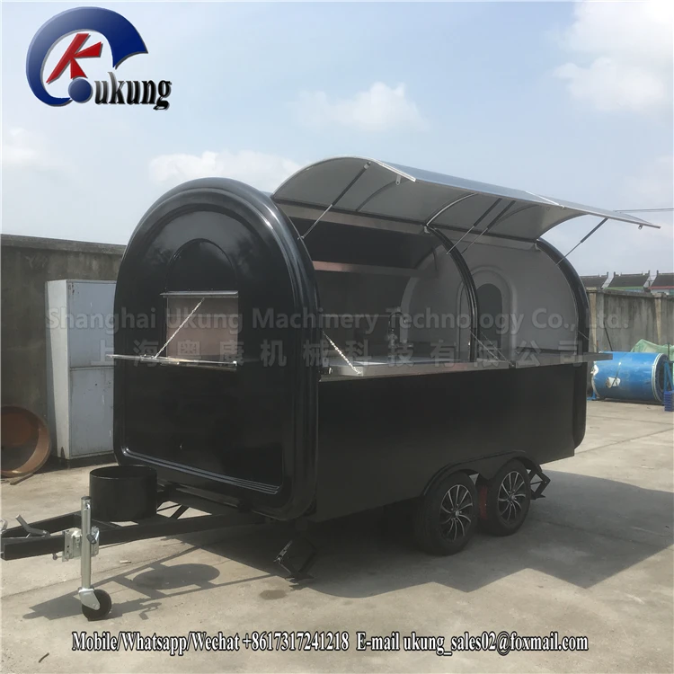 UKUNG standard mobile food trailer with working bench inside, high quality mobile food caravan
UKUNG standard mobile food trailer with working bench inside, high quality mobile food caravan