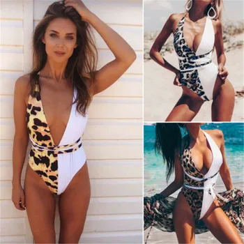 2019 New Sexy Leopard Snake Print Swimsuits Women Swimwear Thong Push Up One Piece Swimming Suits Ladies Bathing Suit Bodysuits
2019 New Sexy Leopard Snake Print Swimsuits Women Swimwear Thong Push Up One Piece Swimming Suits Ladies Bathing Suit Bodysuits