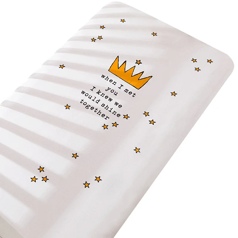Baby Bed Sheet Cotton Smooth Comfortable Baby Mattress Cover Baby Fitted Sheet Cartoon Newborn Bedding For Cot Size 130*70cm
Baby Bed Sheet Cotton Smooth Comfortable Baby Mattress Cover Baby Fitted Sheet Cartoon Newborn Bedding For Cot Size 130*70cm