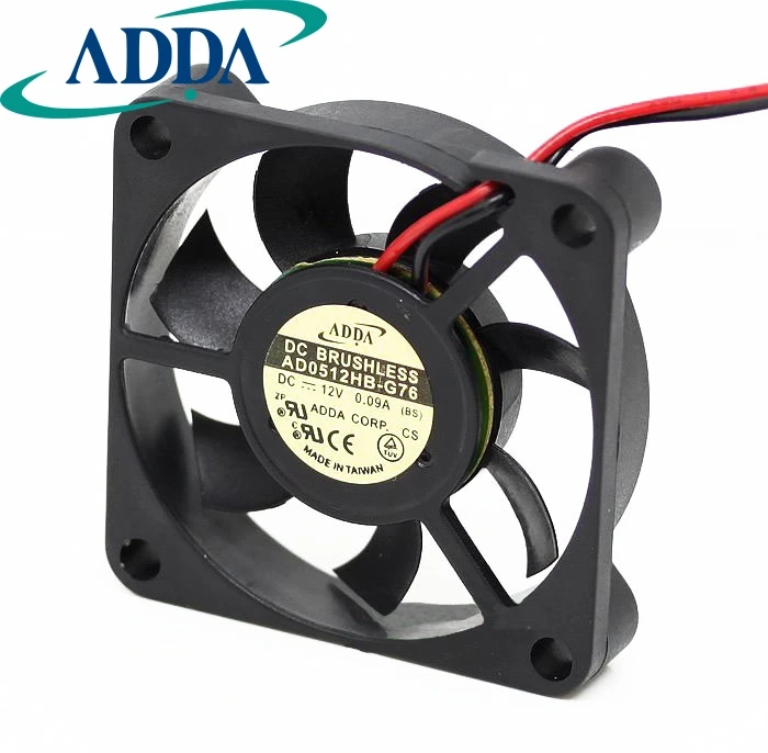1pcs AD0512HB-G76 5010 50 * 50 * 10 mm 5cm 50mm 12V 0.15 ball bearing fan