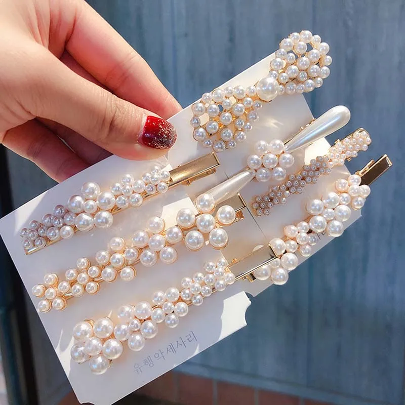 MENGJIQIAO 2019 Korean Trendy Tiara Accessories Simulated Pearl Beads Flower Bowknot Hair Pins Clips For Women Hair Jewelry
MENGJIQIAO 2019 Korean Trendy Tiara Accessories Simulated Pearl Beads Flower Bowknot Hair Pins Clips For Women Hair Jewelry