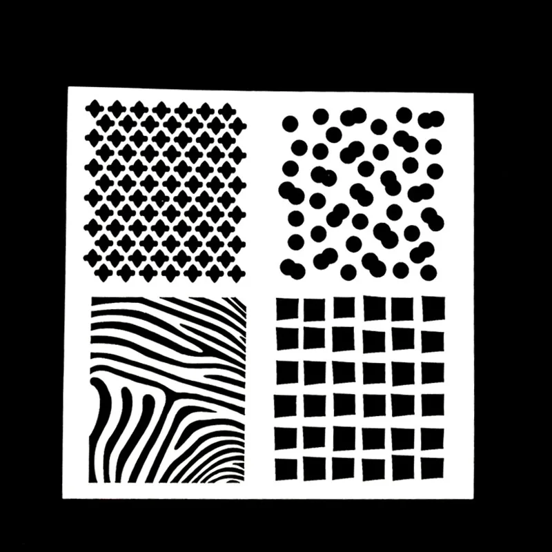 1PC 4 Shapes Reusable Stencil Airbrush Painting Art DIY Home Decor Scrap booking Album Crafts Free Shipping
1PC 4 Shapes Reusable Stencil Airbrush Painting Art DIY Home Decor Scrap booking Album Crafts Free Shipping