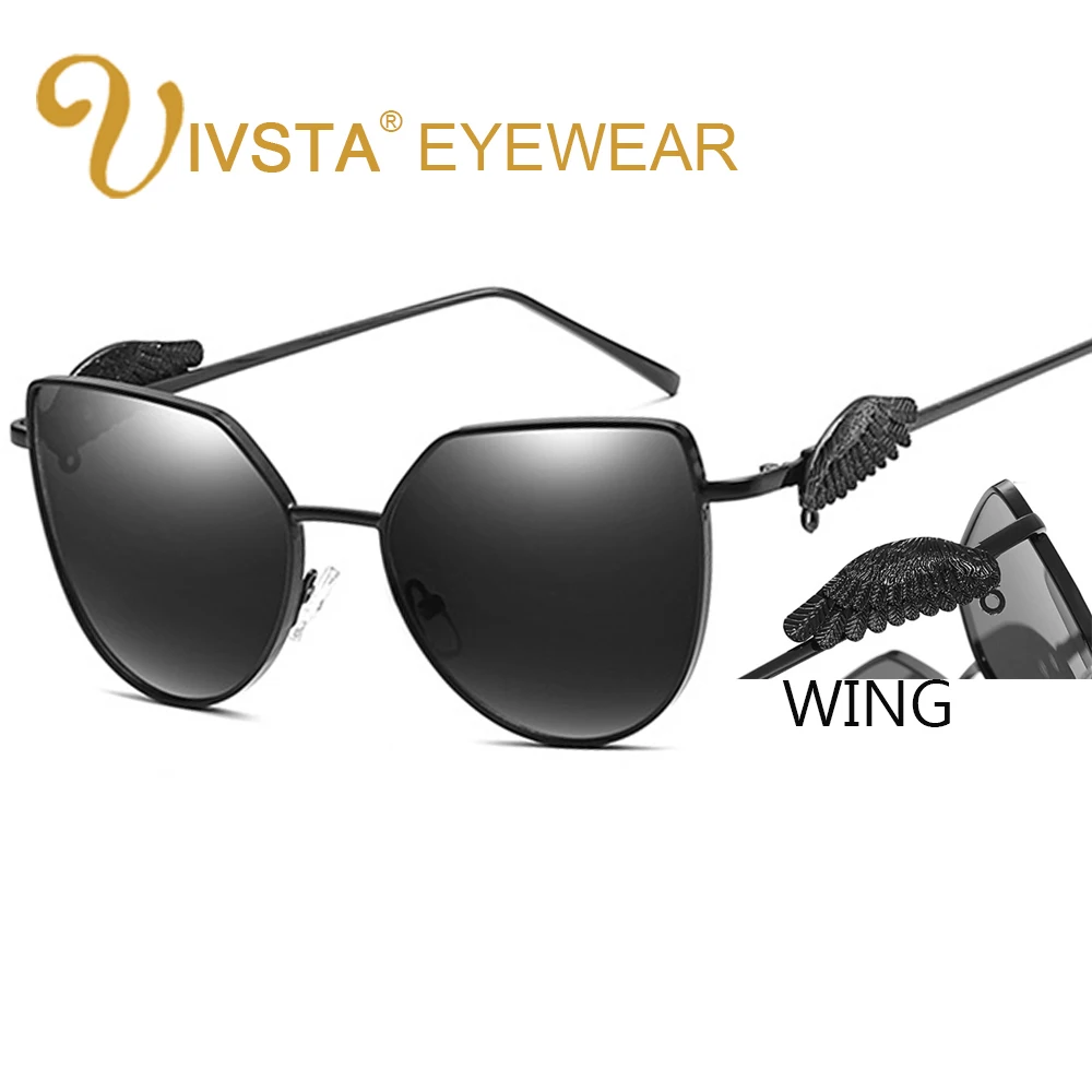 IVSTA with Wing Cat Eye Sunglasses Women Brand Designer Mirror Flat Lense Cats Glasses Rose Gold Frame 2017 Fashion Luxury G716
IVSTA with Wing Cat Eye Sunglasses Women Brand Designer Mirror Flat Lense Cats Glasses Rose Gold Frame 2017 Fashion Luxury G716