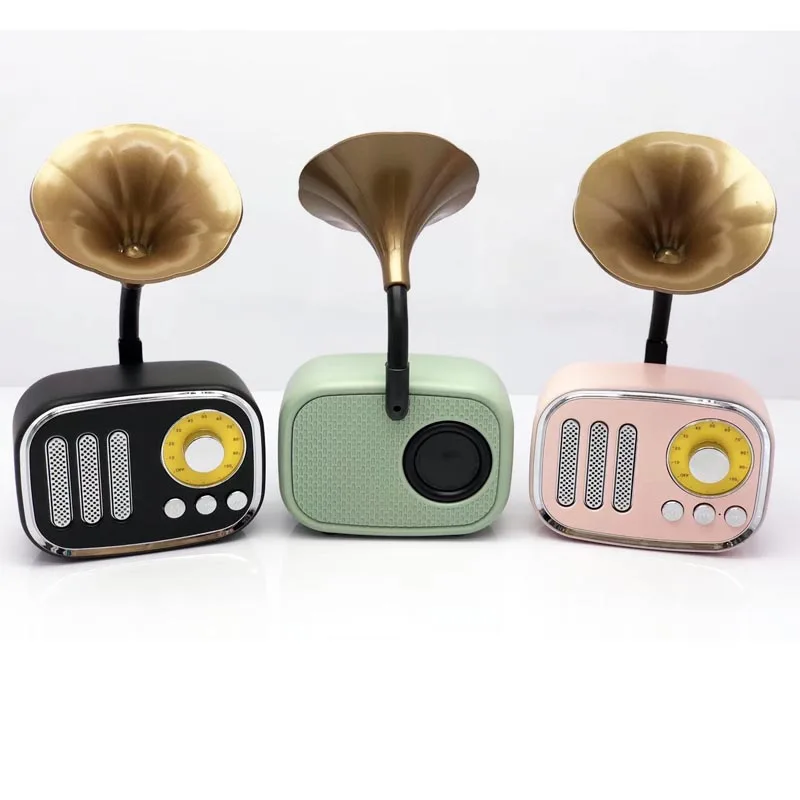 Portable Bluetooth Speaker Outdoor Multifunctional Retro Phonograph Model Bluetooth Speaker Stereo Mini Bluetooth Speaker
Portable Bluetooth Speaker Outdoor Multifunctional Retro Phonograph Model Bluetooth Speaker Stereo Mini Bluetooth Speaker