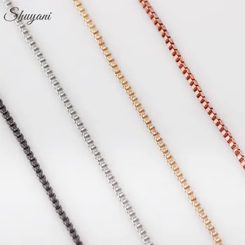10pcs/lot 60+5cm Alloy 4Colors Link Snake Box chains Necklace fit Floating locket Chain with Lobest Clasp Box Chain
10pcs/lot 60+5cm Alloy 4Colors Link Snake Box chains Necklace fit Floating locket Chain with Lobest Clasp Box Chain