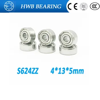 10pcs Free shipping--S624ZZ 4*13*5 ABEC-5 S624 ZZ Stainless steel ball bearings S624 2Z
10pcs Free shipping--S624ZZ 4*13*5 ABEC-5 S624 ZZ Stainless steel ball bearings S624 2Z