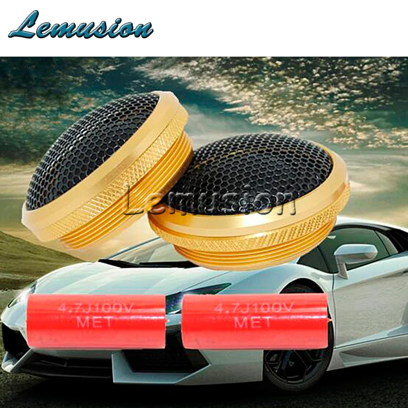 Car-styling 1Pair Car Audio Speaker 25mm Silk car tweeter Gold horn For Peugeot 307 Chevrolet Cruze Opel Hyundai accessories
Car-styling 1Pair Car Audio Speaker 25mm Silk car tweeter Gold horn For Peugeot 307 Chevrolet Cruze Opel Hyundai accessories