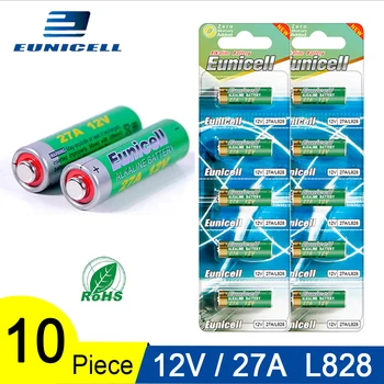 10PCS=2 Cards 12V 27A Alkaline Battery 27 A 27AE 27MN A2 L828 Small Dry Battery for Toys, Doorbell, Car alarm, Remote Control
10PCS=2 Cards 12V 27A Alkaline Battery 27 A 27AE 27MN A2 L828 Small Dry Battery for Toys, Doorbell, Car alarm, Remote Control