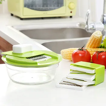 Multi-function 5 In 1 Vegetable Food Chopper Processor Machine Slicer Cutter Julienne Set
Multi-function 5 In 1 Vegetable Food Chopper Processor Machine Slicer Cutter Julienne Set