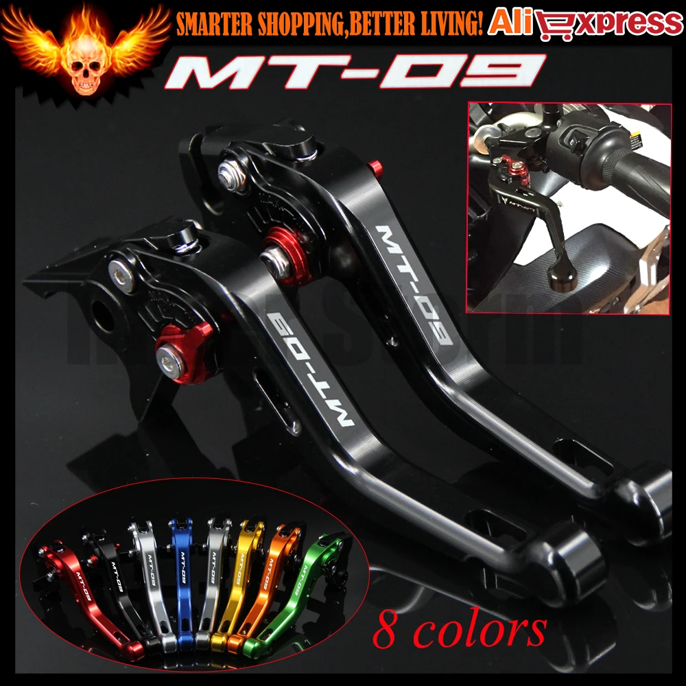 For Yamaha FZ-09/MT-09/SR (Not FJ-09) 2014 2015 2016 Laser Logo(MT-09) CNC Aluminum Black Motorcycle Short Brake Clutch Levers
For Yamaha FZ-09/MT-09/SR (Not FJ-09) 2014 2015 2016 Laser Logo(MT-09) CNC Aluminum Black Motorcycle Short Brake Clutch Levers